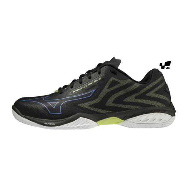 Giày Cầu Lông Mizuno Wave Claw EL 2 - Đen Xanh Chính Hãng